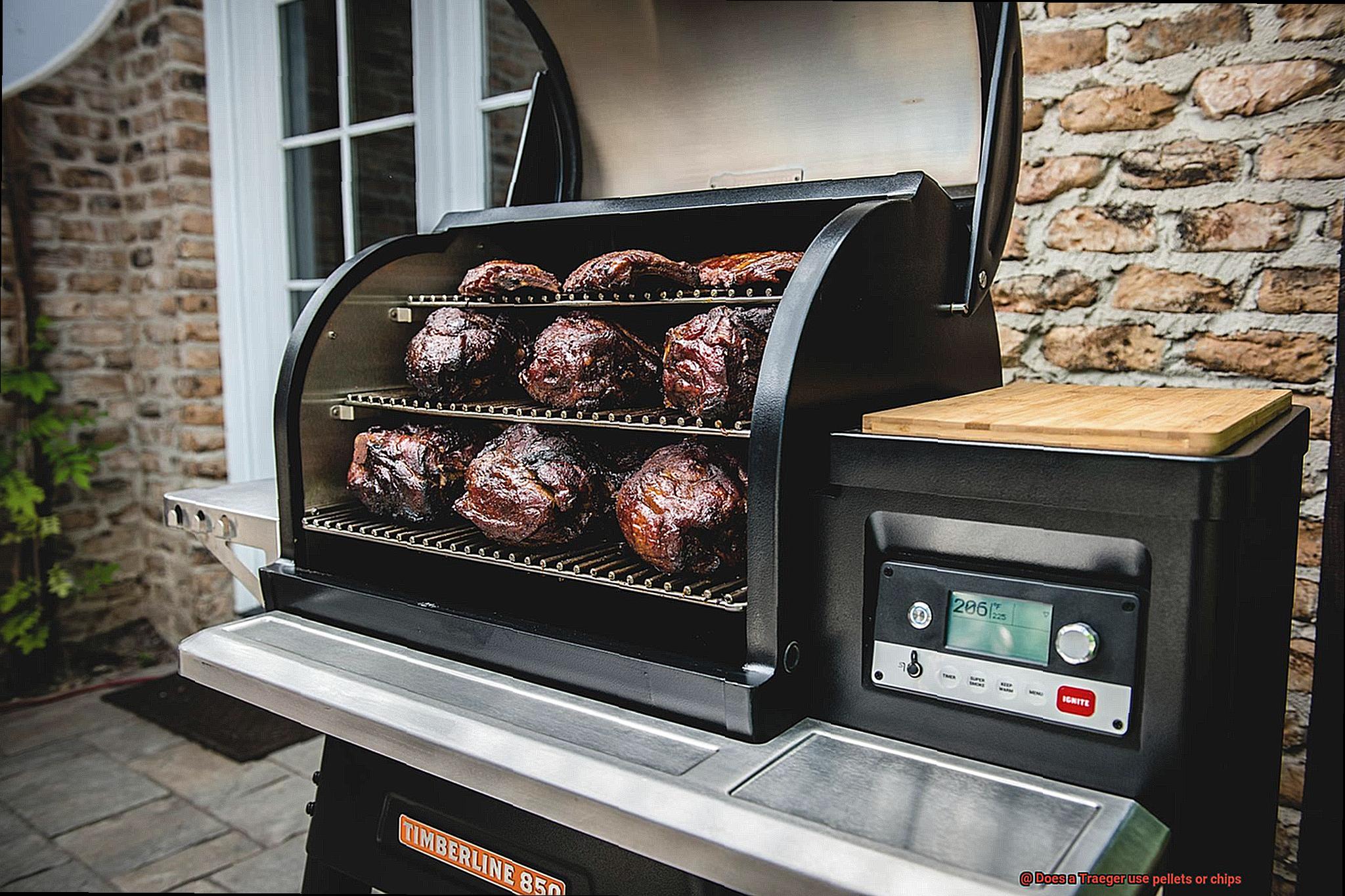 Does a Traeger use pellets or chips? Pastime Bar And Grill
