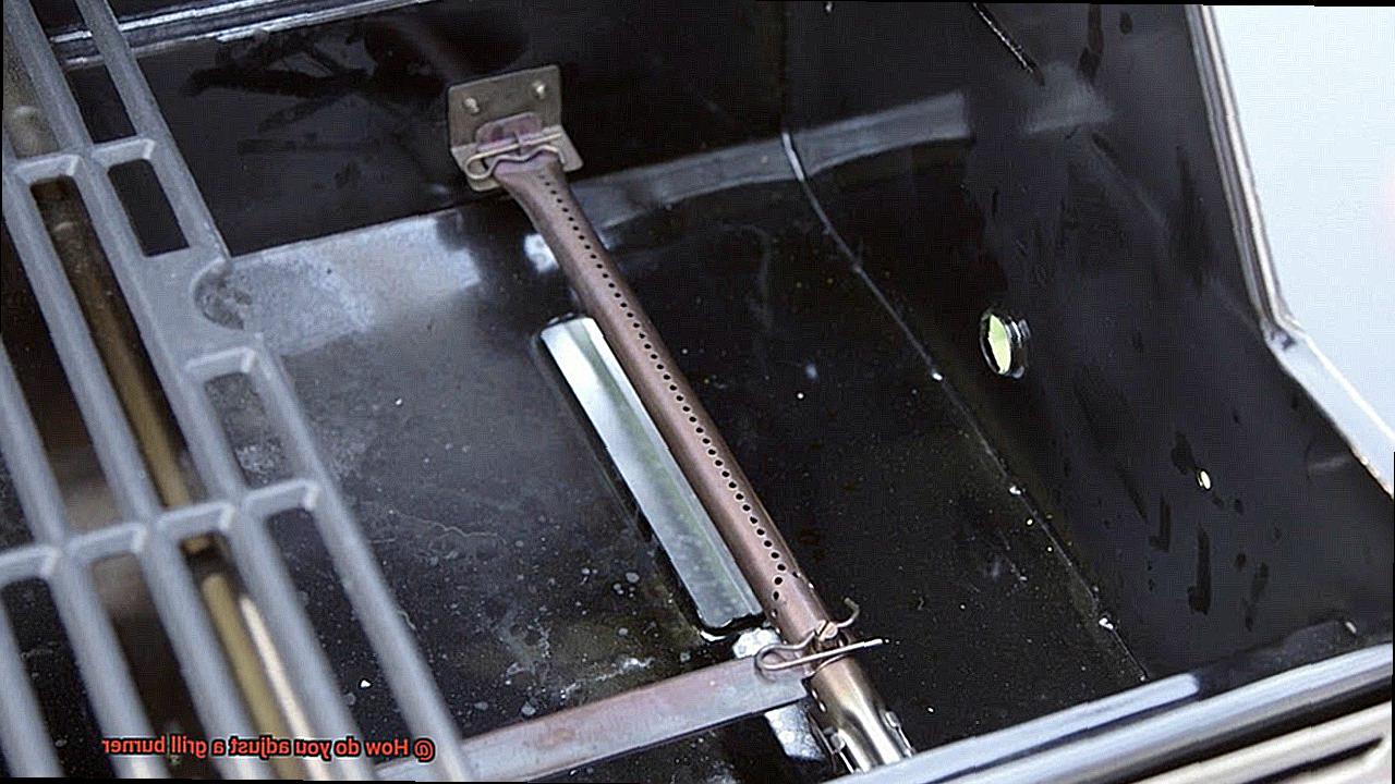 How do you adjust a grill burner-7