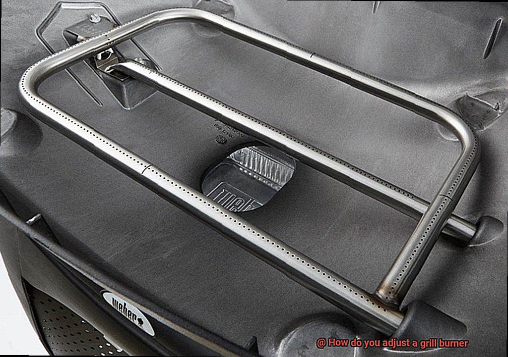 How do you adjust a grill burner-10