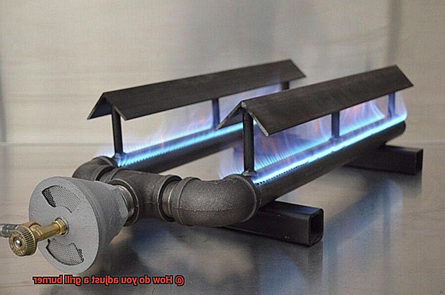 How do you adjust a grill burner-9