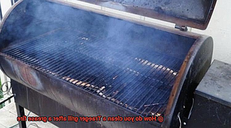 How do you clean a Traeger grill after a grease fire-4