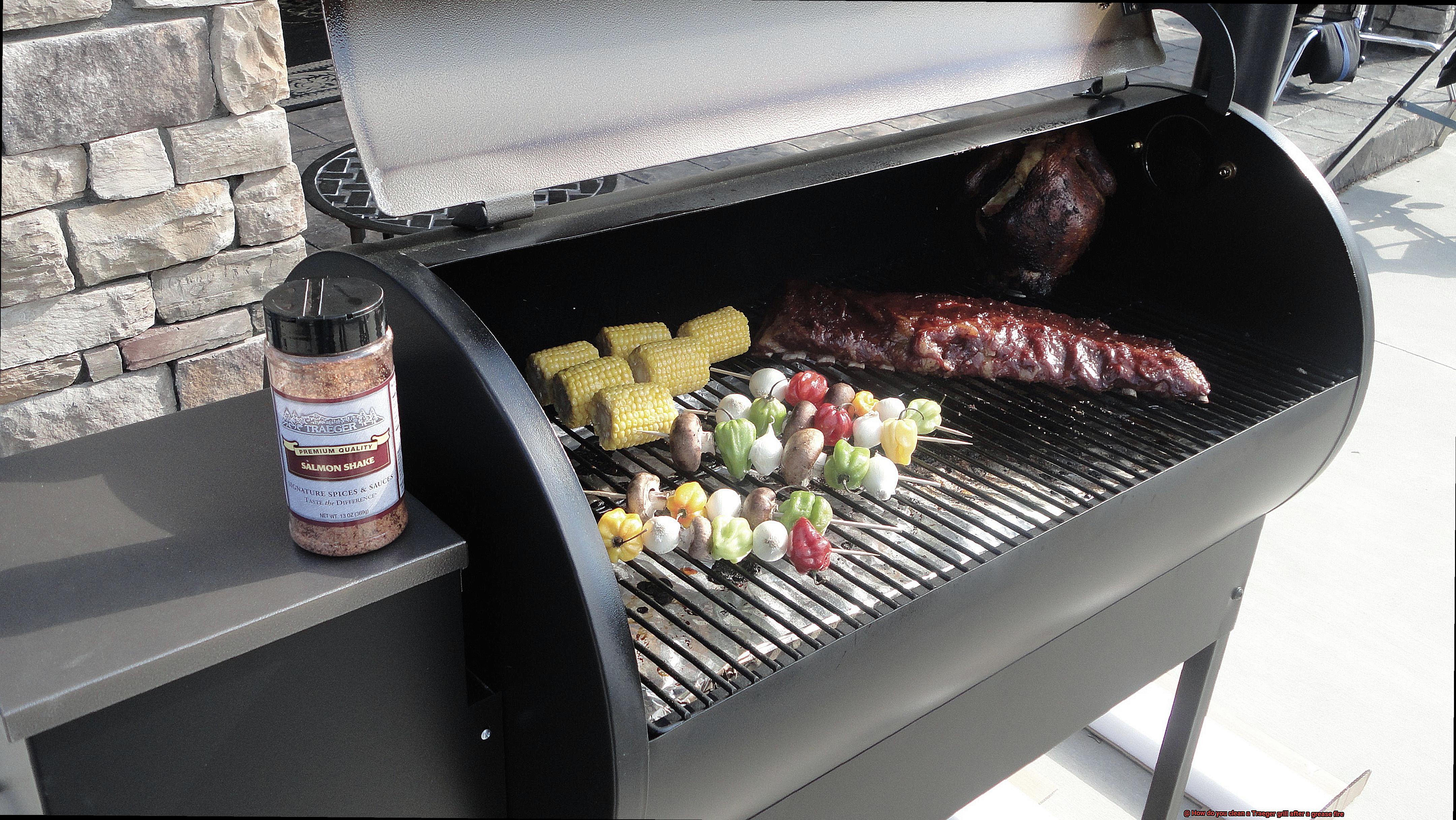 How do you clean a Traeger grill after a grease fire-6