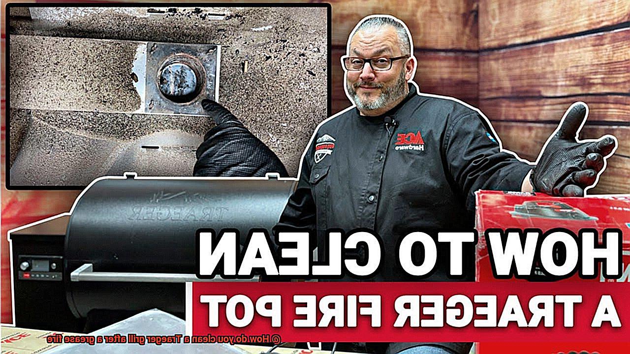 How do you clean a Traeger grill after a grease fire-3