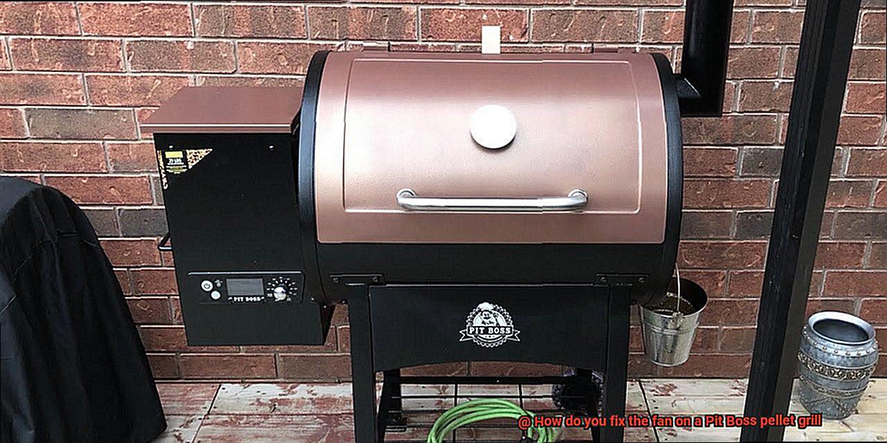 How do you fix the fan on a Pit Boss pellet grill-3