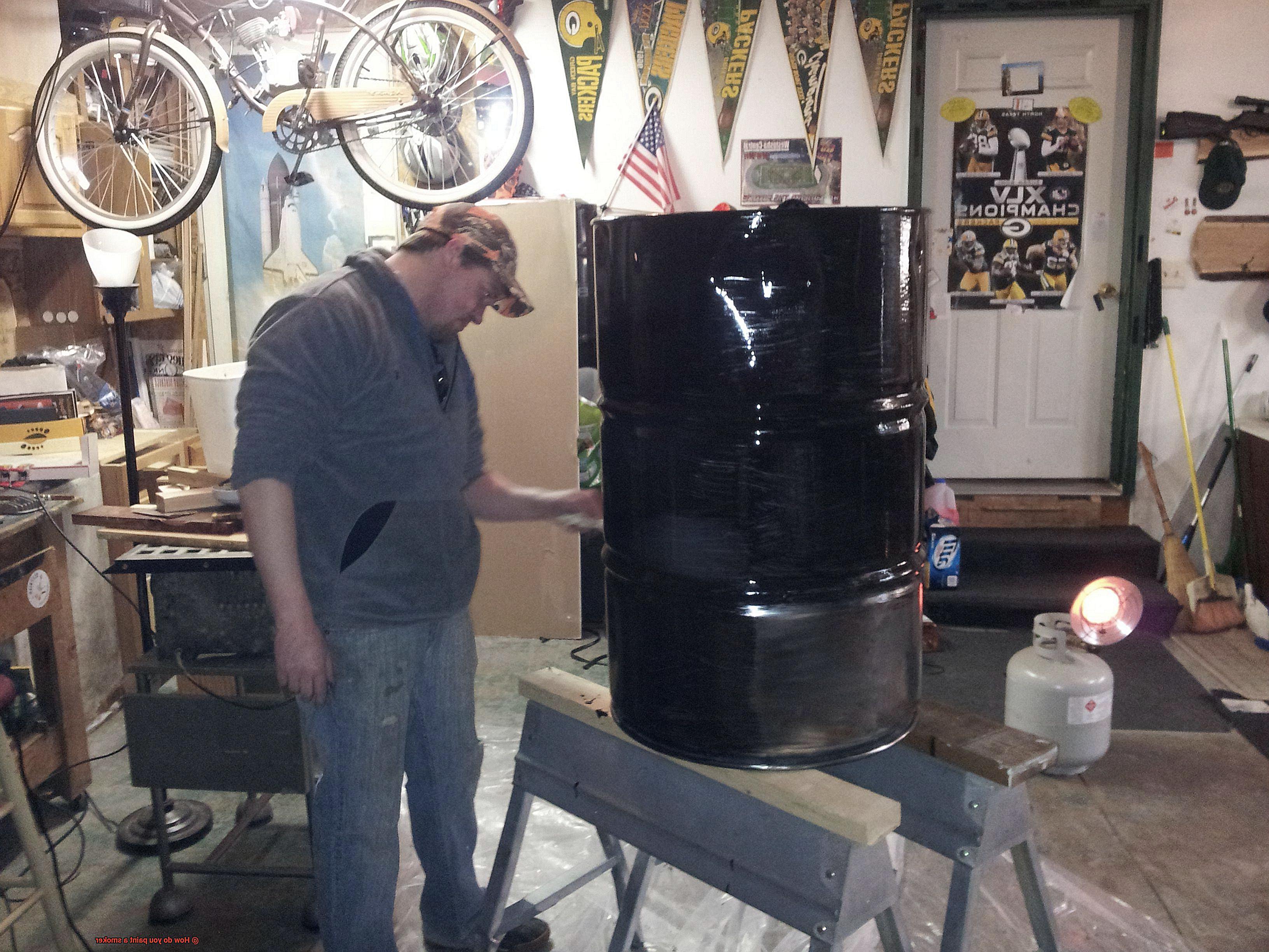 How do you paint a smoker-6