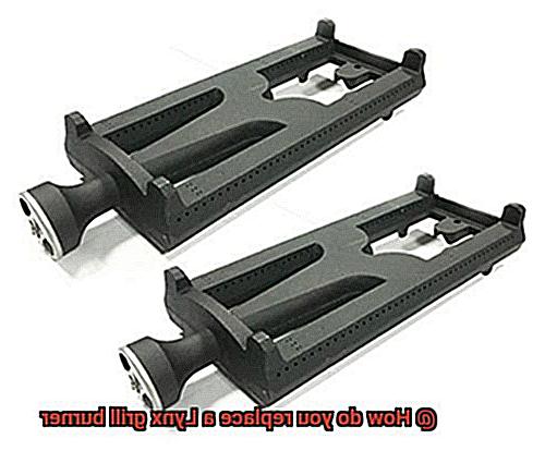 How do you replace a Lynx grill burner-5