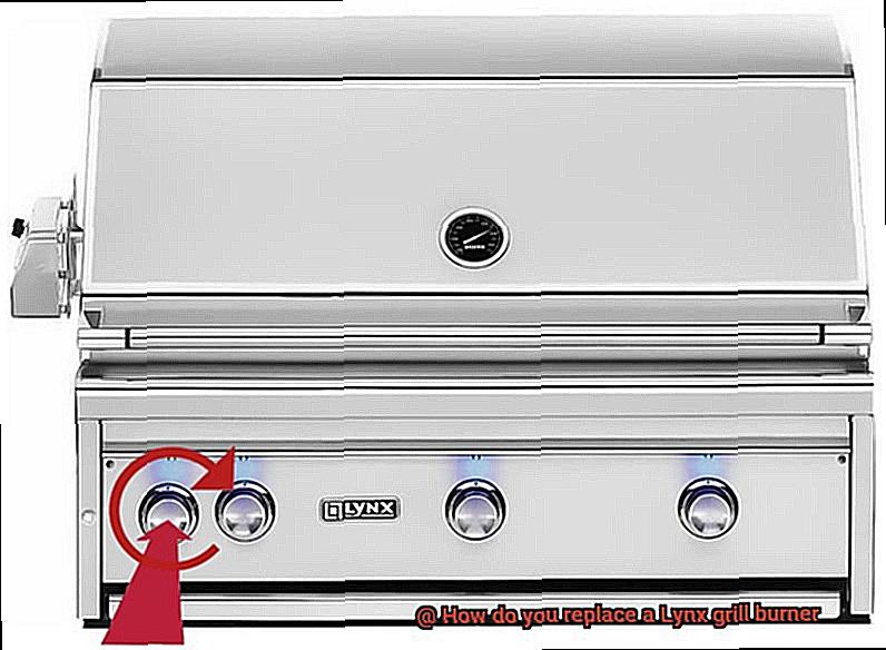 How do you replace a Lynx grill burner-7