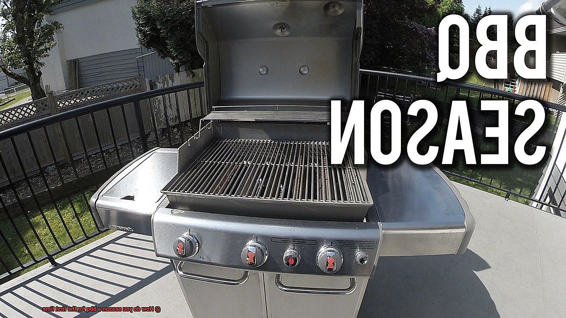 How do you season a bbq for the first time-7