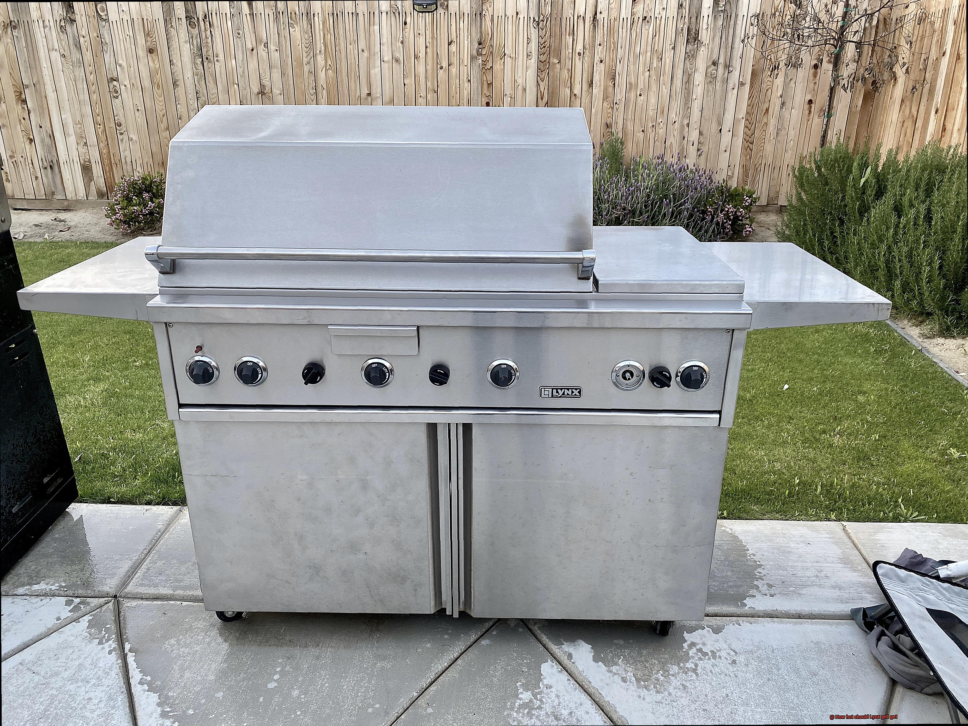 How hot should Lynx grill get-3