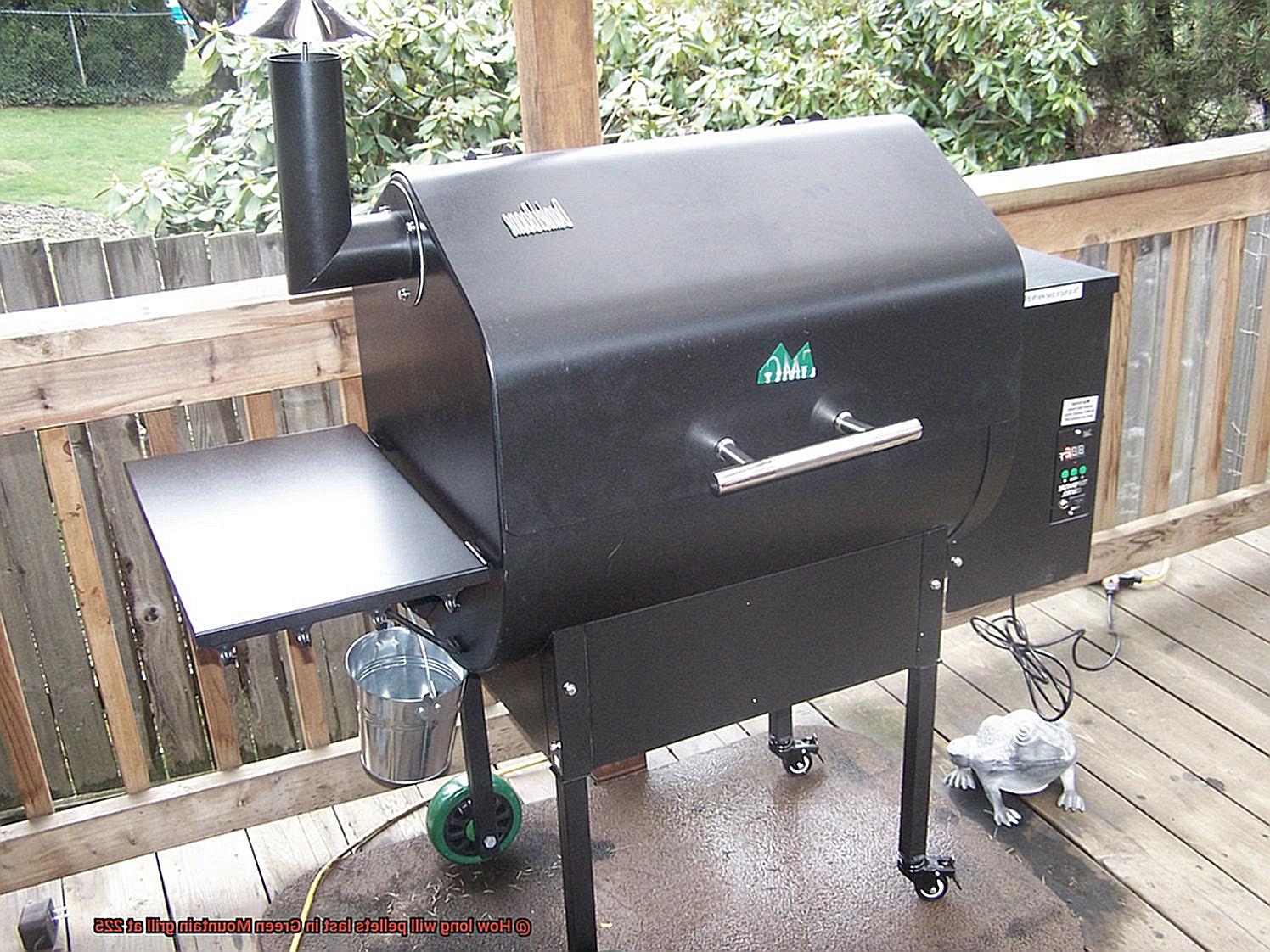 How long will pellets last in Green Mountain grill at 225? Pastime