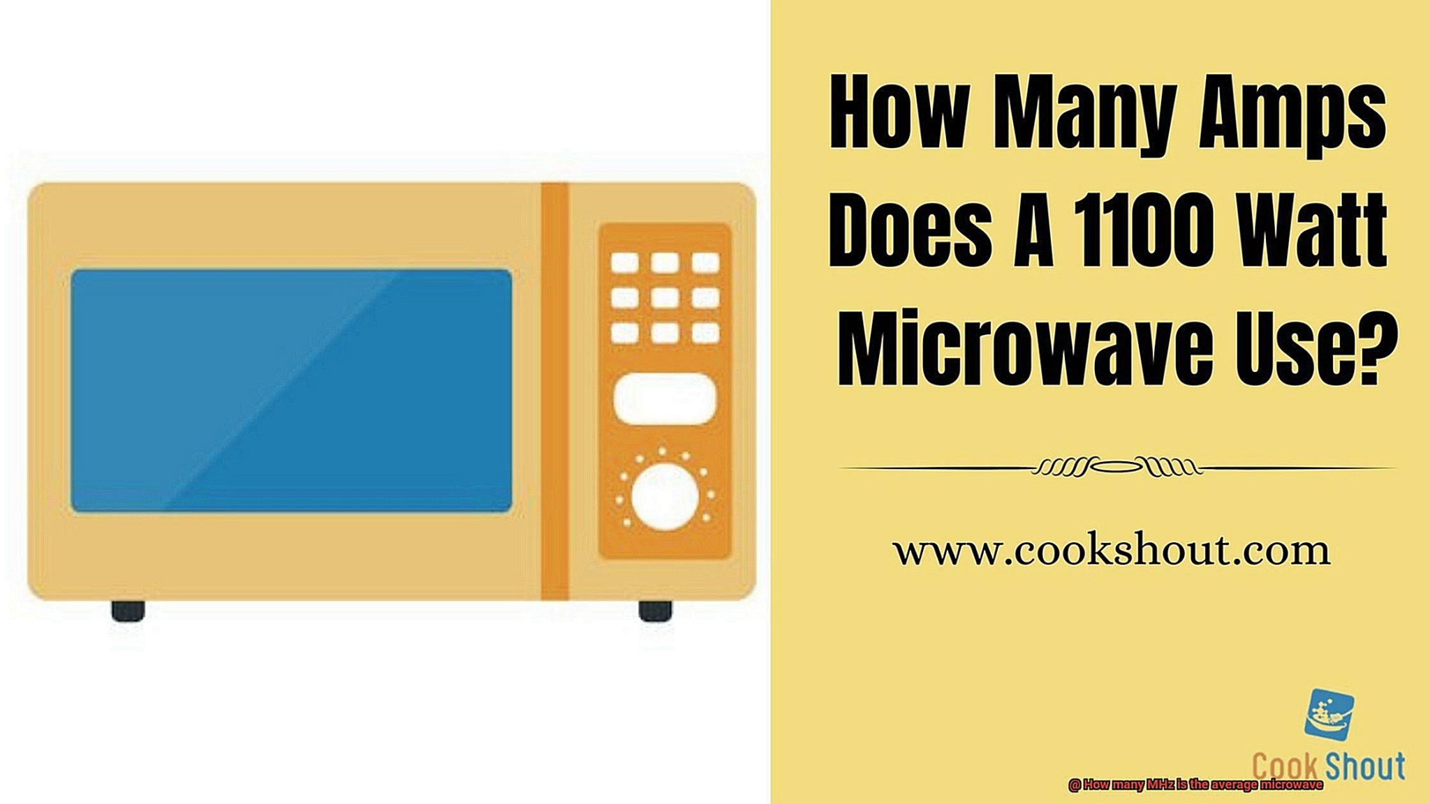 How many MHz is the average microwave? Pastime Bar And Grill