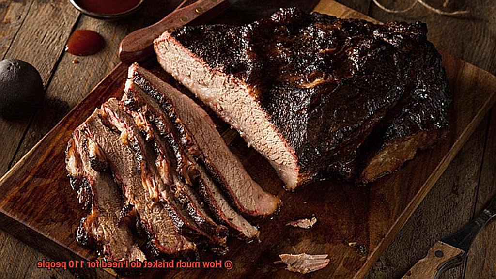 How much brisket do I need for 110 people-3