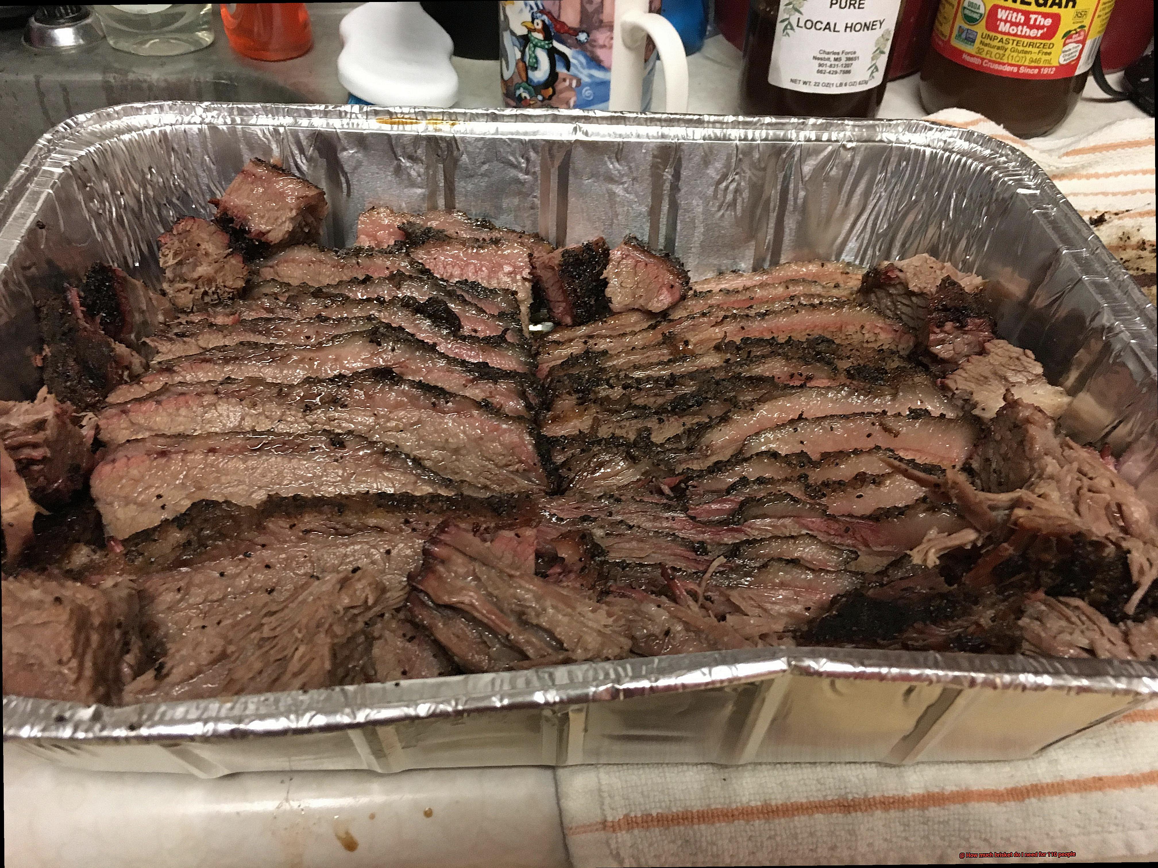 How much brisket do I need for 110 people-4