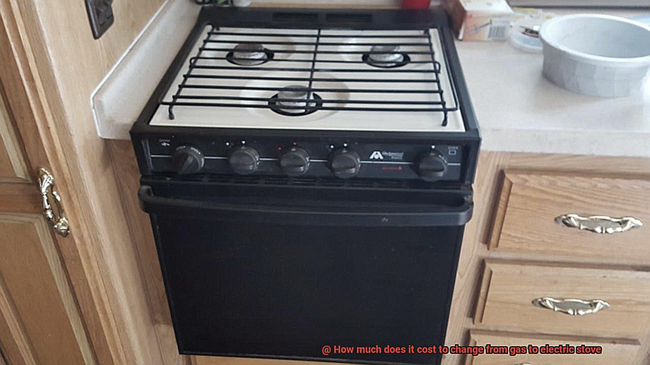 How much does it cost to change from gas to electric stove-5