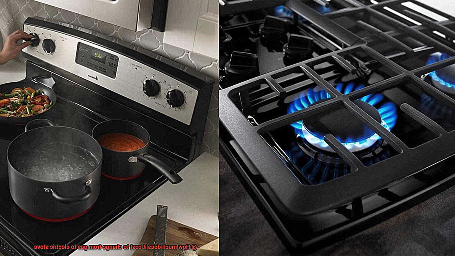 How much does it cost to change from gas to electric stove-3