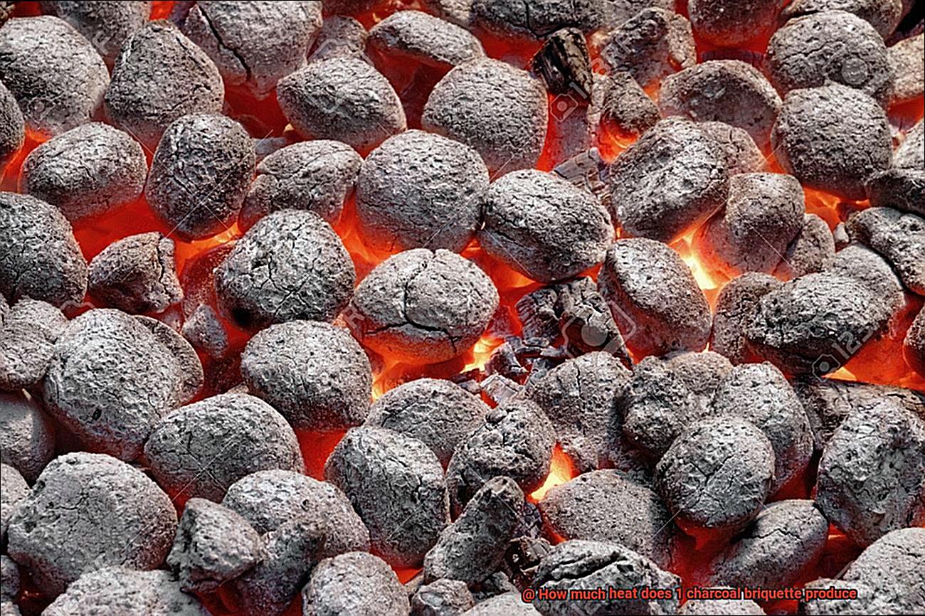 How much heat does 1 charcoal briquette produce? Pastime Bar And Grill
