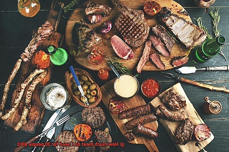 How much meat do I need for 20 people BBQ-2