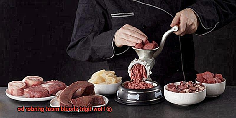 How tight should meat grinder be-2