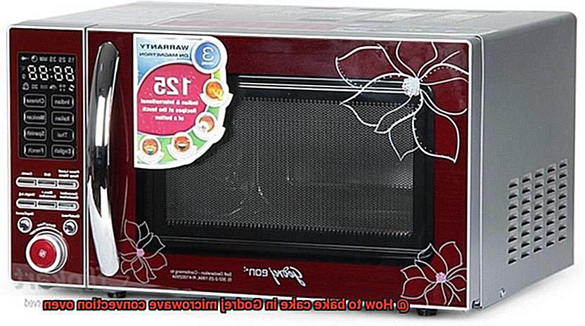 How to bake cake in Godrej microwave convection oven-3