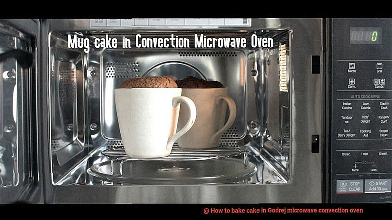 How to bake cake in Godrej microwave convection oven-6