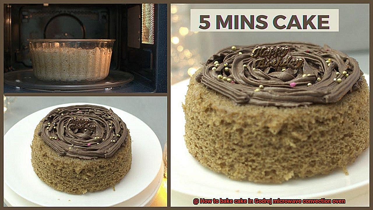How to bake cake in Godrej microwave convection oven-5
