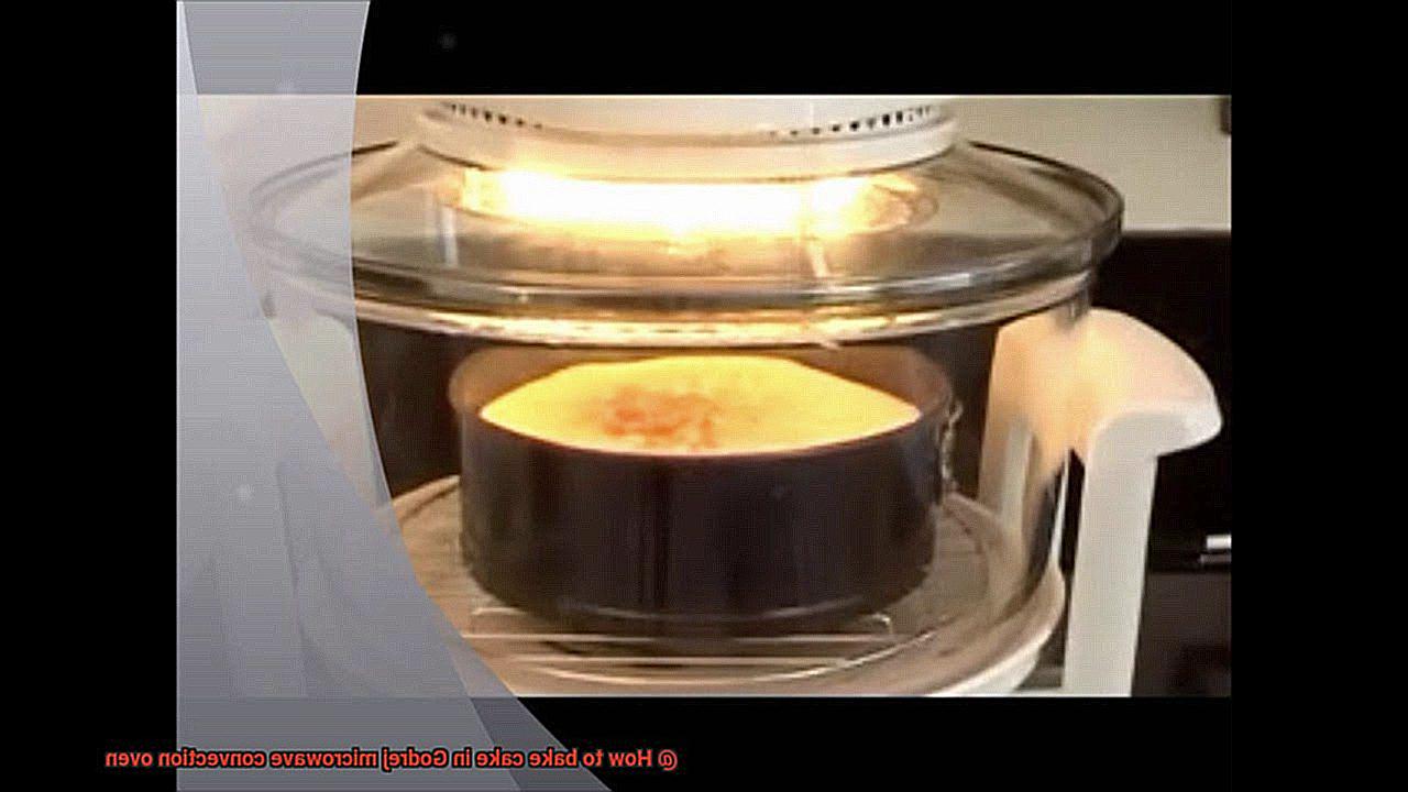 How to bake cake in Godrej microwave convection oven-4
