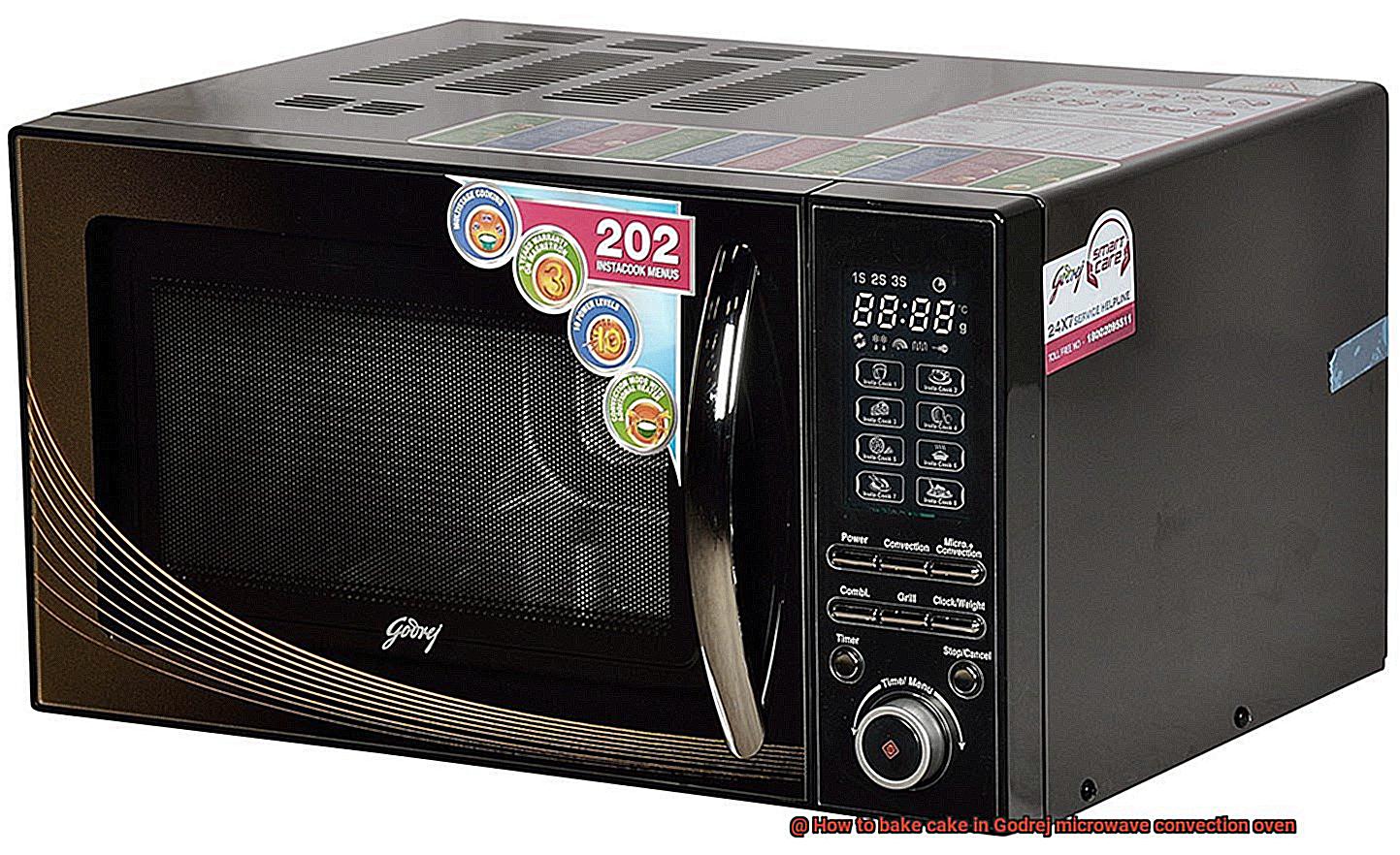 How to bake cake in Godrej microwave convection oven-9