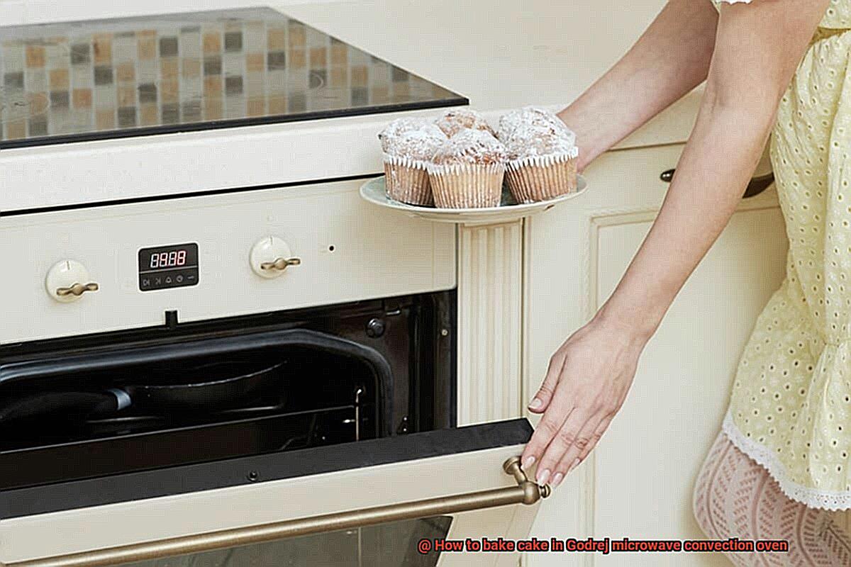 How to bake cake in Godrej microwave convection oven-2