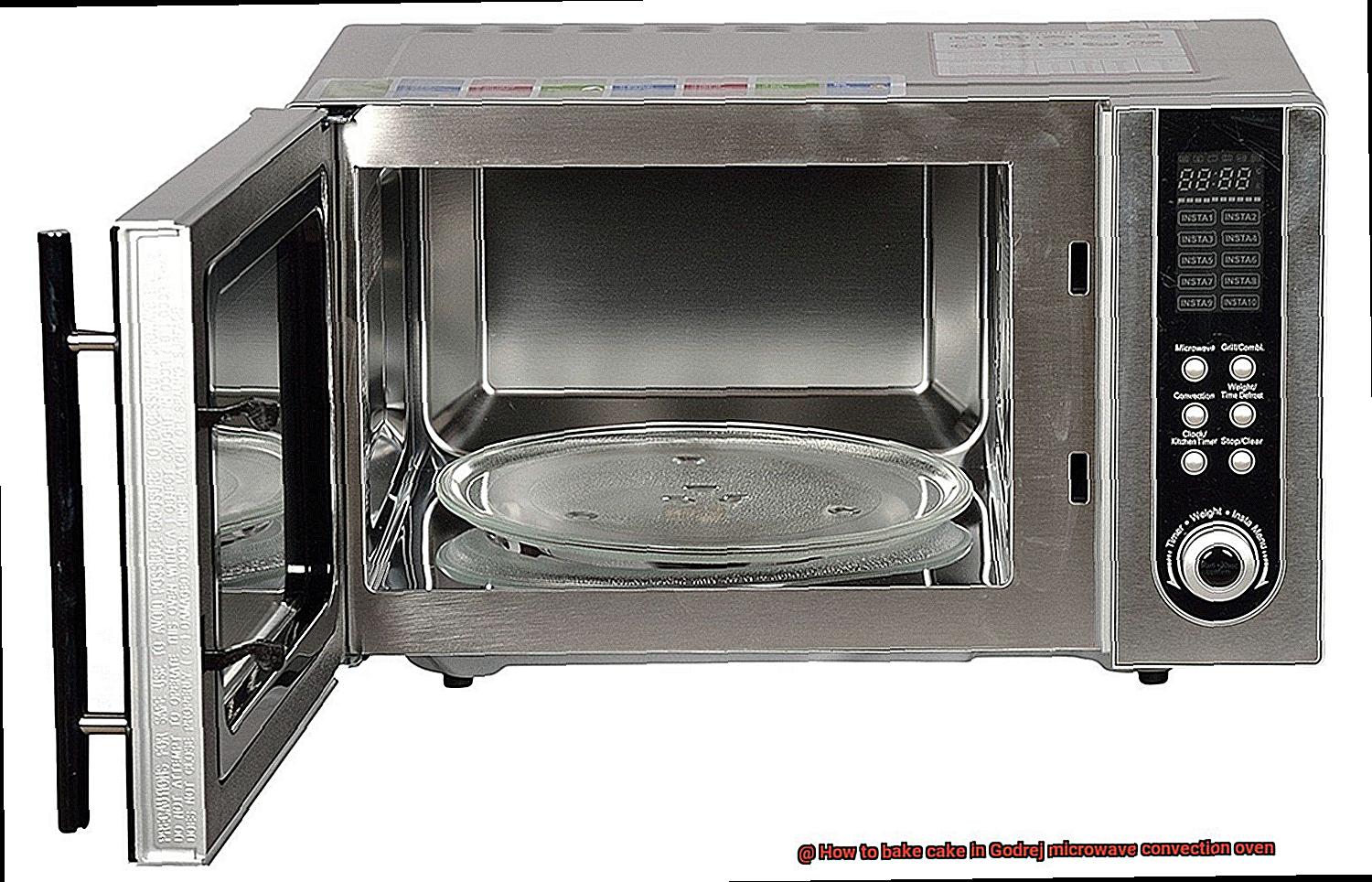 How to bake cake in Godrej microwave convection oven-8