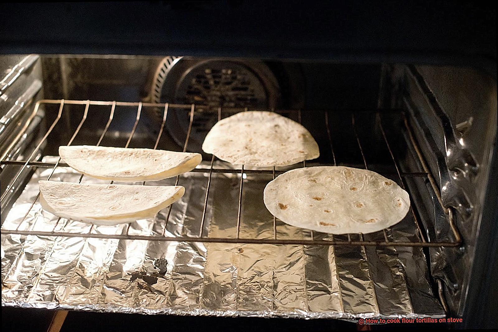 How to cook flour tortillas on stove? Pastime Bar And Grill