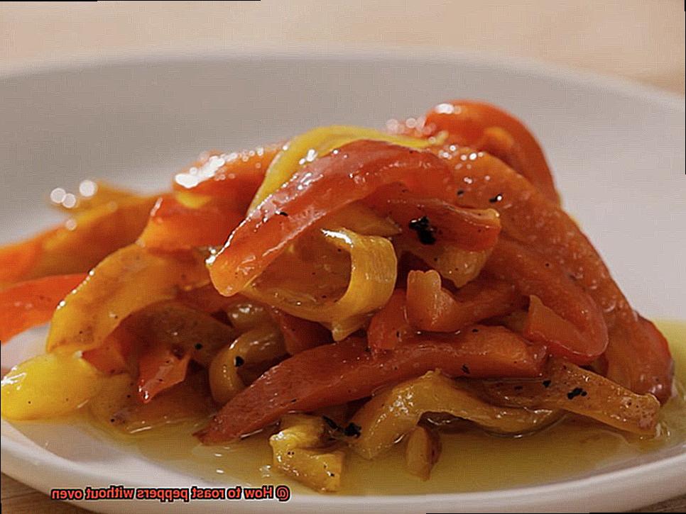 How to roast peppers without oven-3