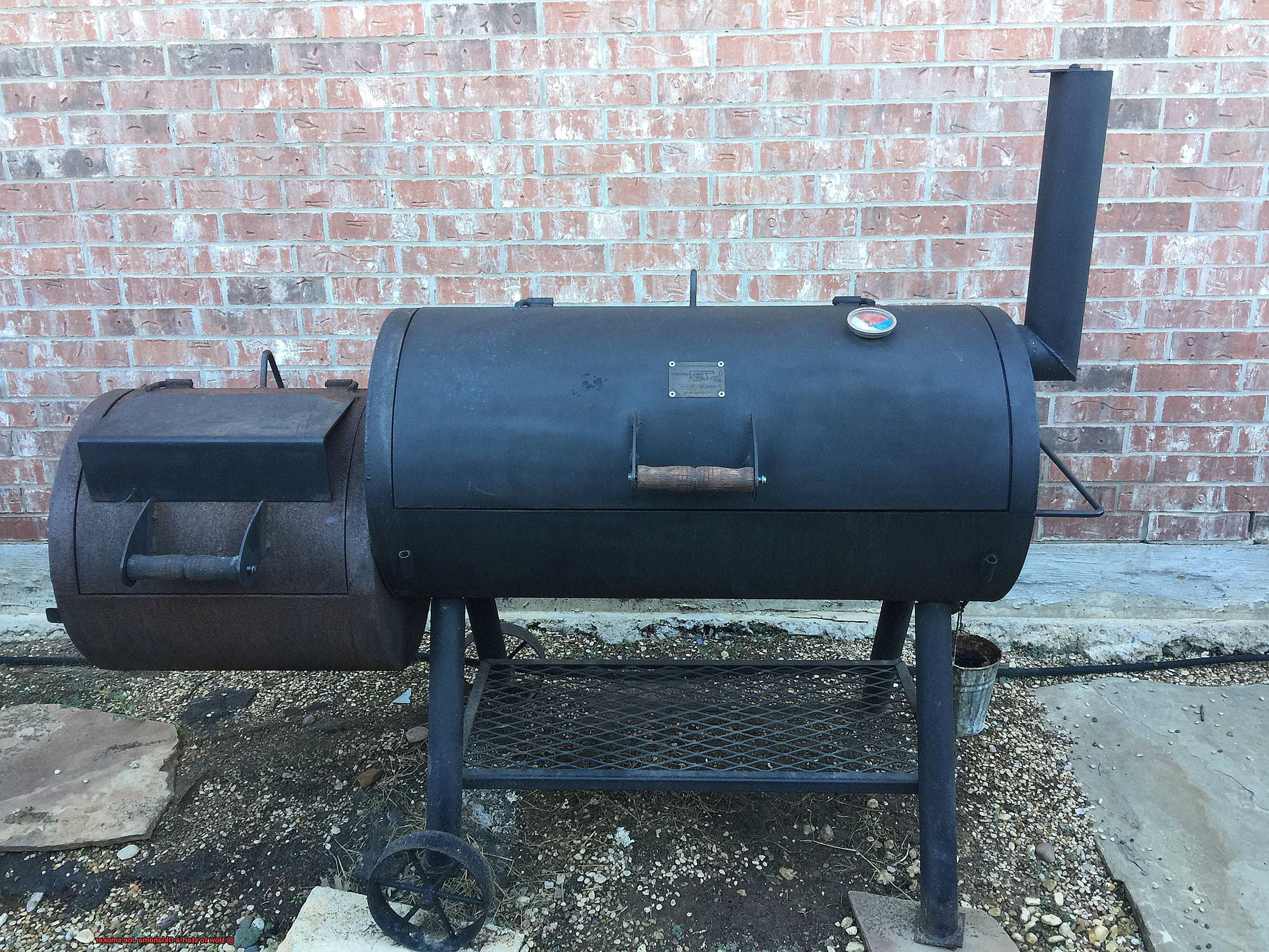 How to start a Oklahoma Joe smoker-8