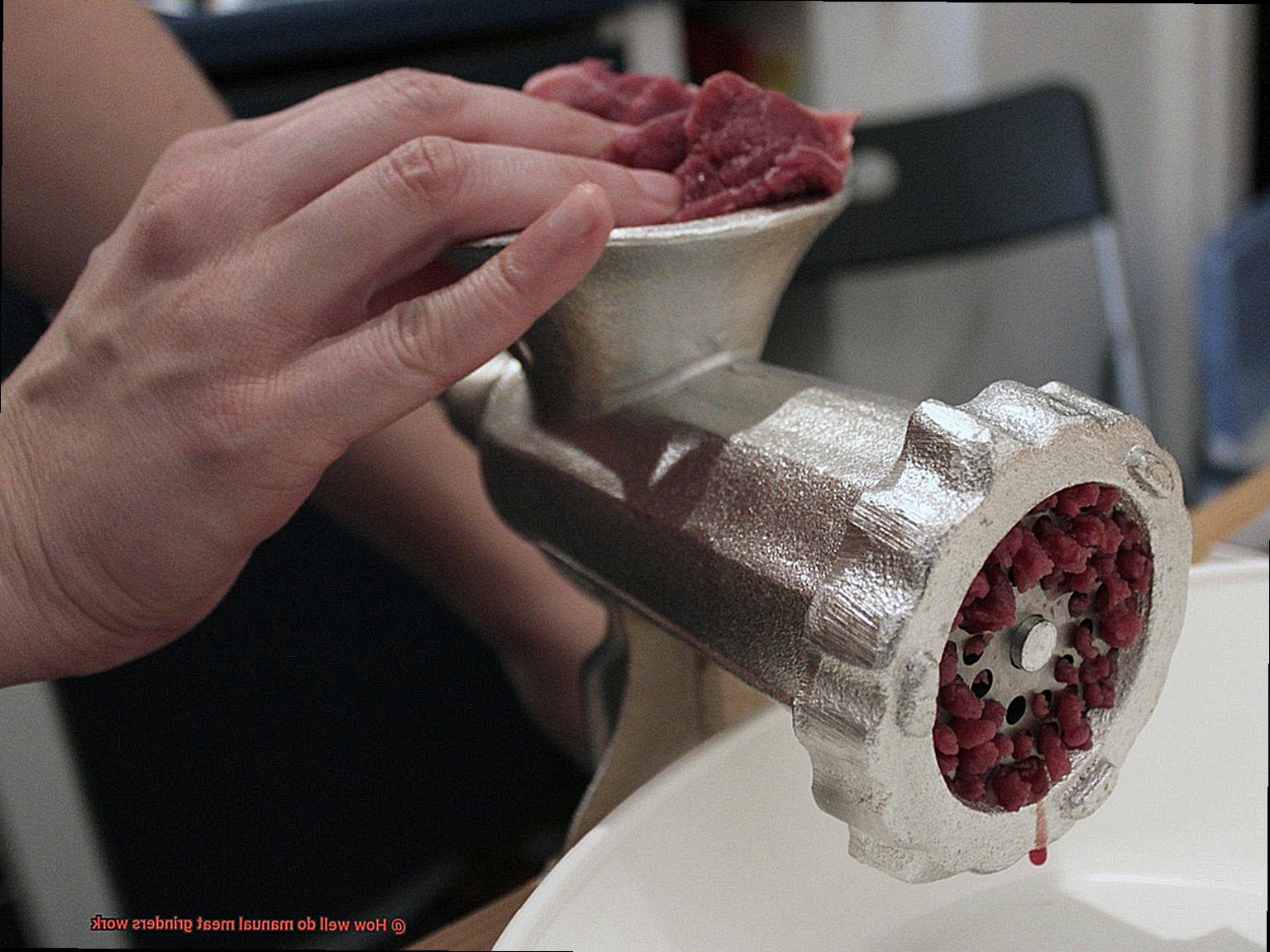 How well do manual meat grinders work-3