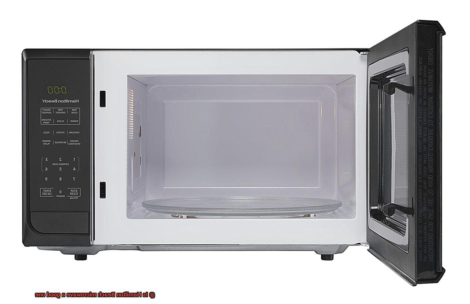 Is Hamilton Beach microwave a good one? Pastime Bar And Grill