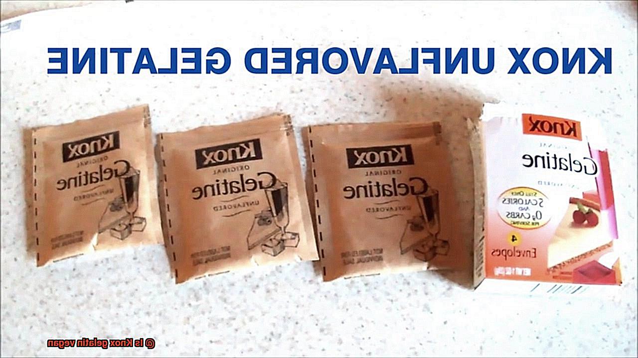 Is Knox gelatin vegan? Pastime Bar And Grill