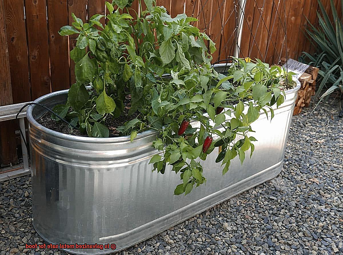 Is galvanized metal safe for food? Pastime Bar And Grill