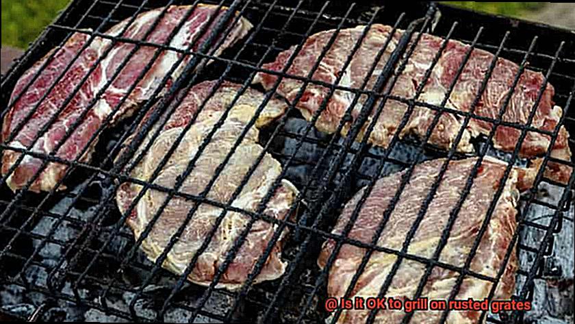 Is it OK to grill on rusted grates-2