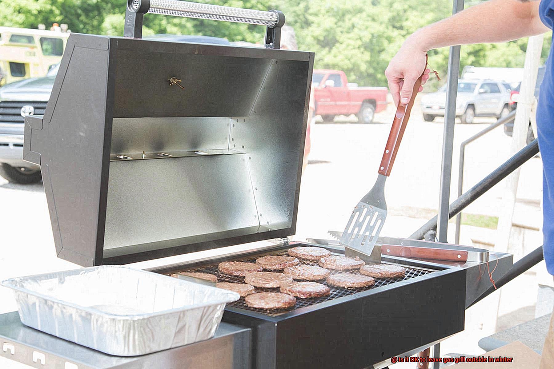Is it OK to leave gas grill outside in winter-11