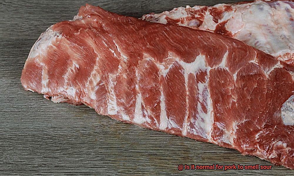 Is it normal for pork to smell sour-3