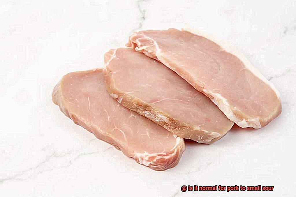 Is it normal for pork to smell sour-2