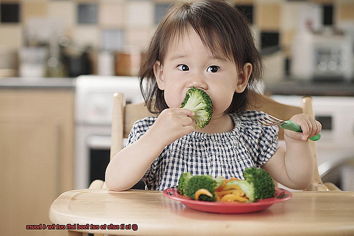 Is it safe to eat food left out for 4 hours-4