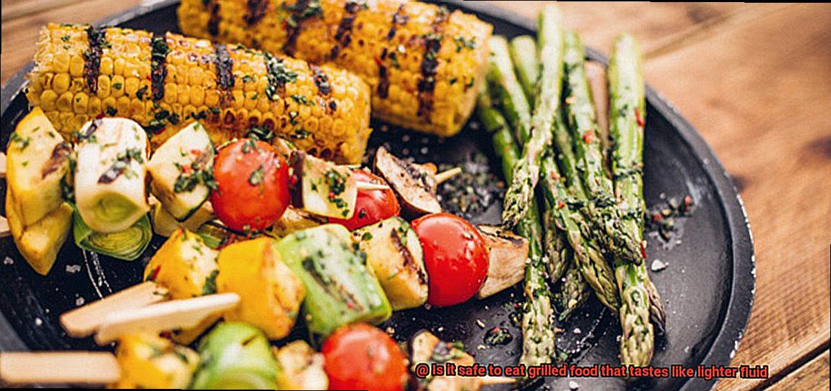 Is it safe to eat grilled food that tastes like lighter fluid-4