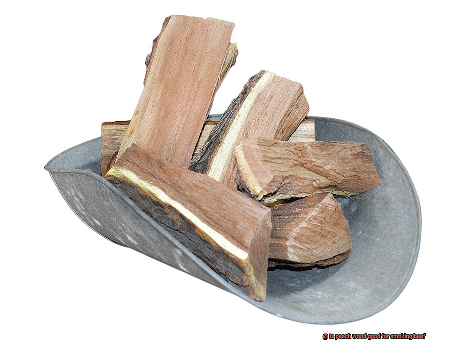 Is peach wood good for smoking beef-3