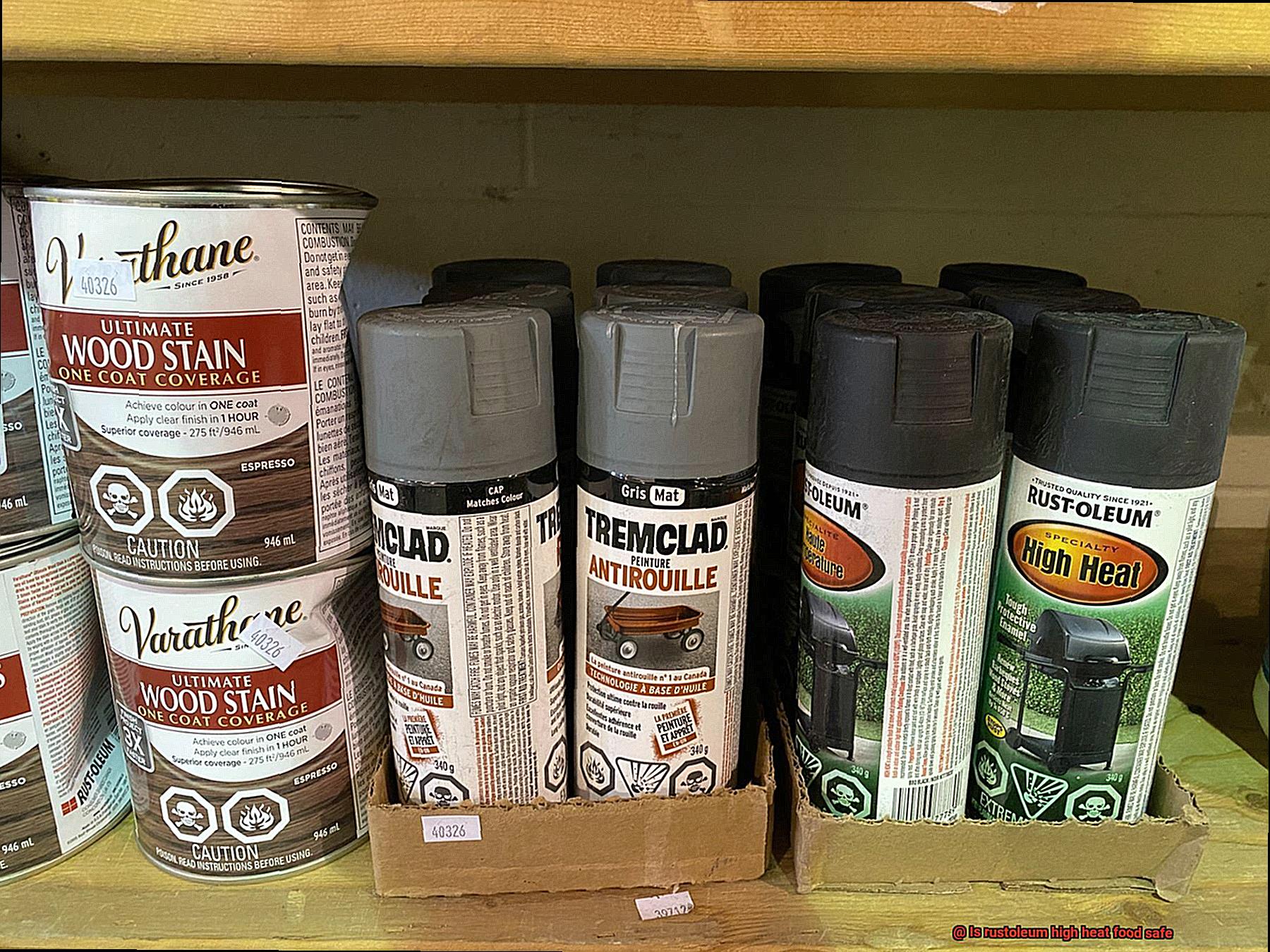 Is rustoleum high heat food safe? Pastime Bar And Grill
