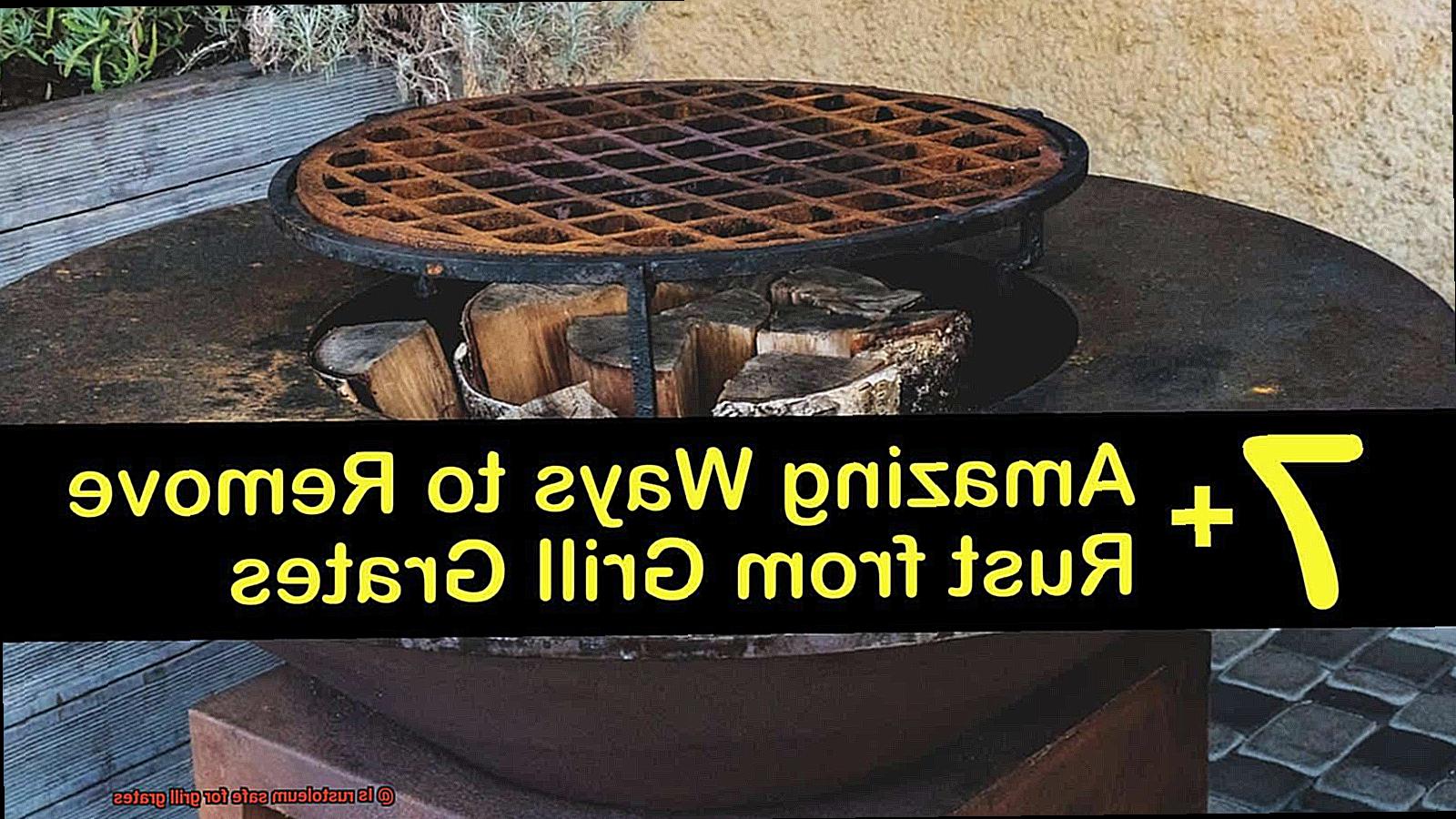 Is rustoleum safe for grill grates? Pastime Bar And Grill