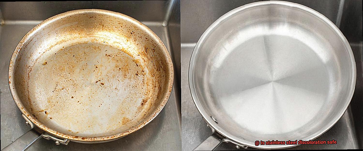 Is stainless steel discoloration safe-3
