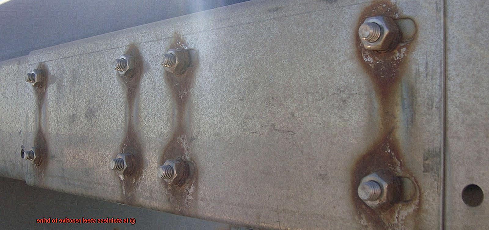 Is stainless steel reactive to brine-2