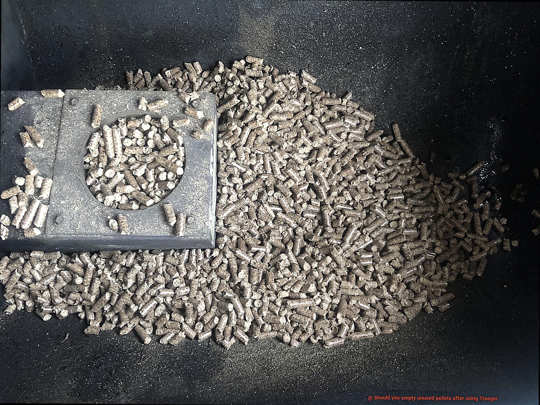 Should you empty unused pellets after using Traeger? Pastime Bar And