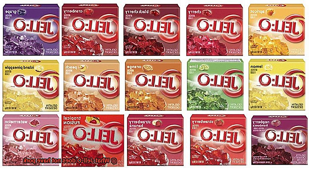 What Jell-O does not have pork-6