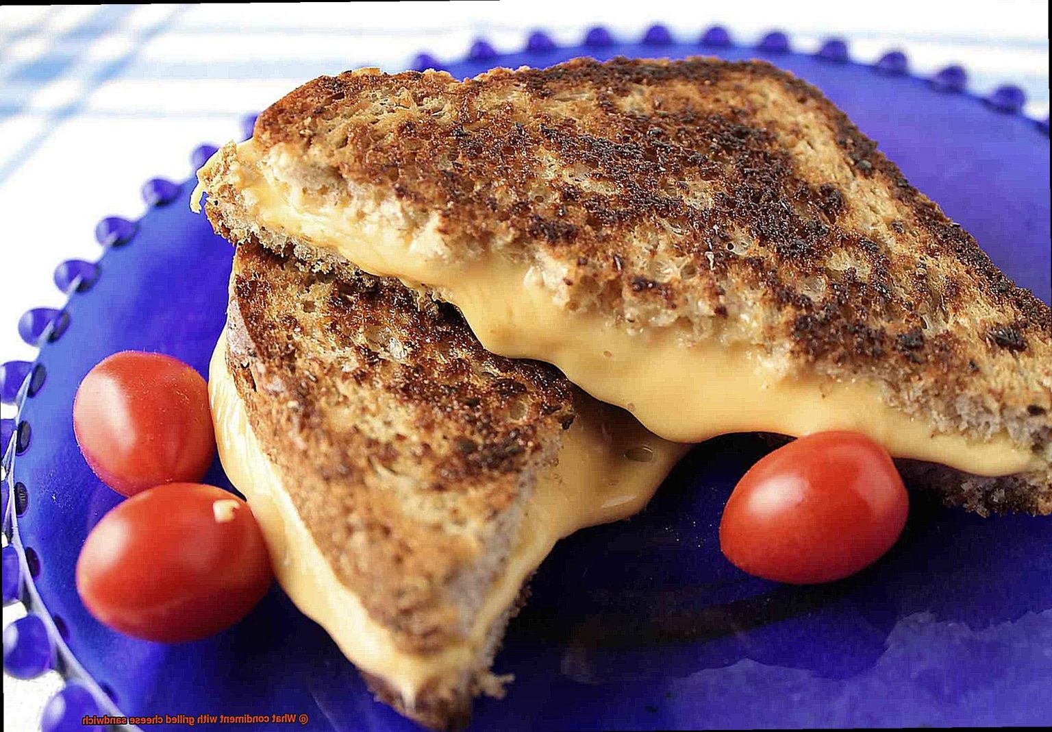 What condiment with grilled cheese sandwich? Pastime Bar And Grill